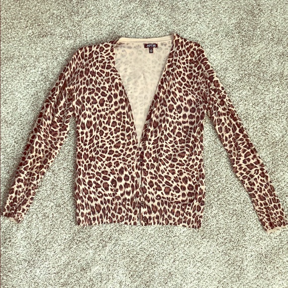 Leopard cardigan - Picture 1 of 1